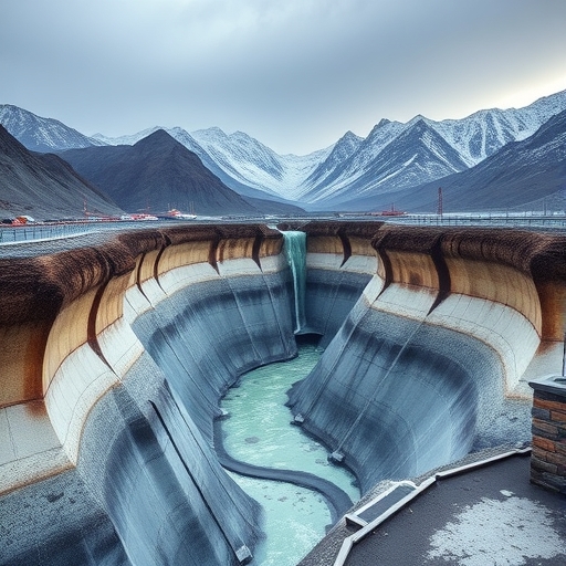 中國鋰礦山作業的圖片