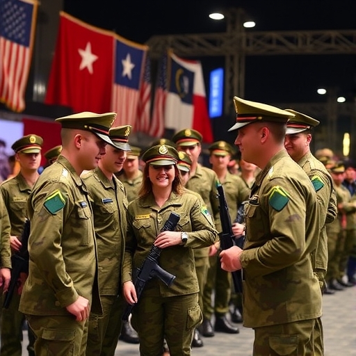 軍人在台灣的敬軍活動