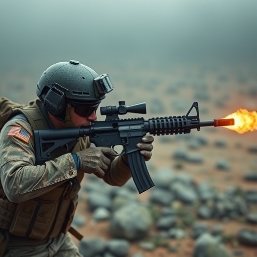 現代軍事科技在行動中運作