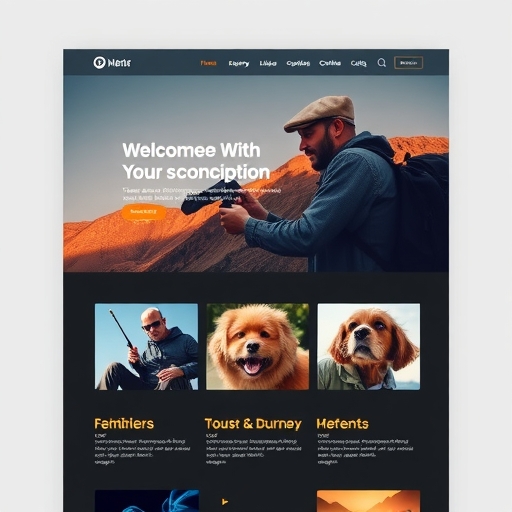 現代網站設計展示