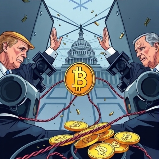 政治與加密貨幣的衝突場景