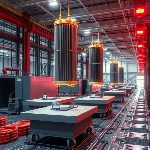 先進的半導體製造設施內部細節