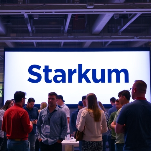 新創團隊在博覽會上進行交流