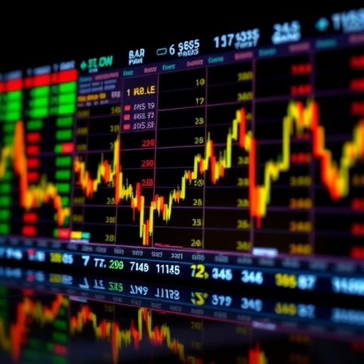 股票市場分析圖表