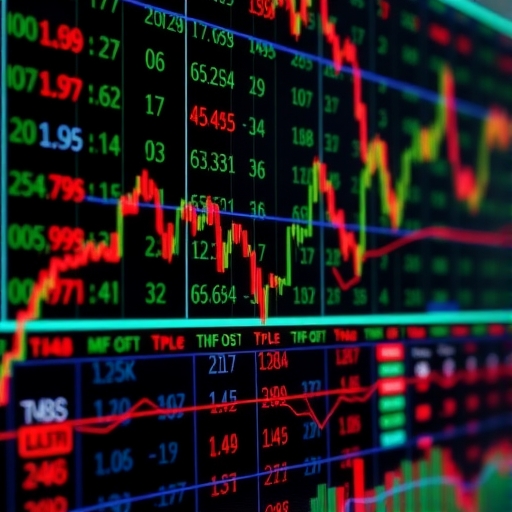 股票市場分析圖表