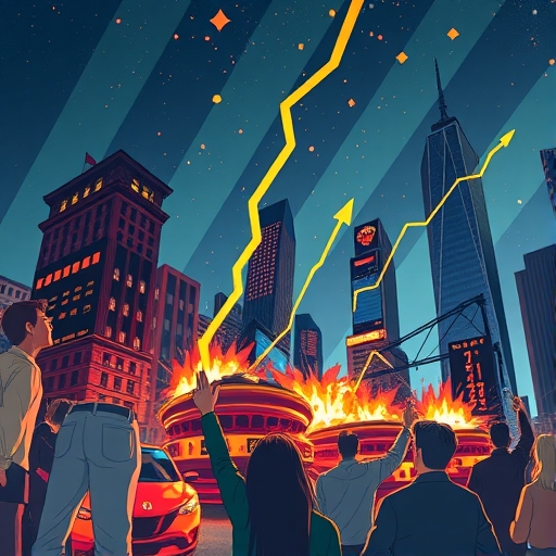 股市暴跌的插圖