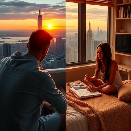 兩種截然不同的生活方式