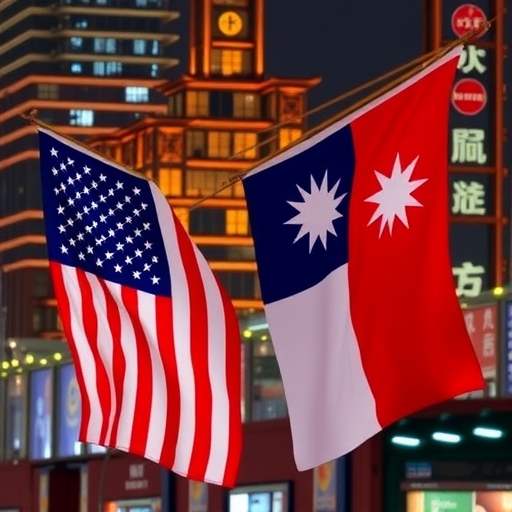美國對台灣經濟關稅影響的圖像