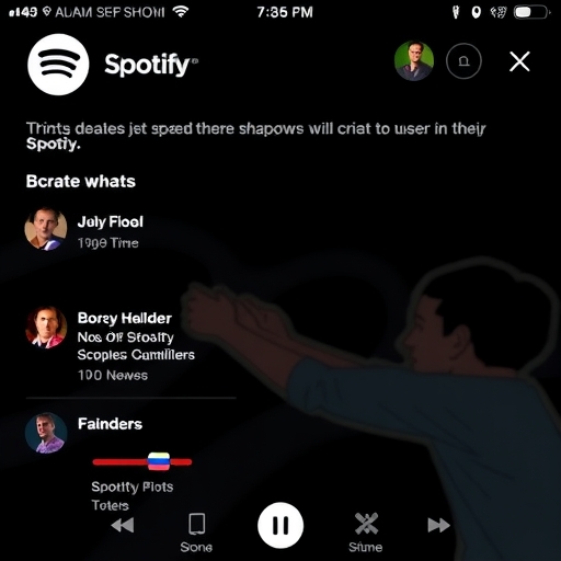使用者對Spotify不滿的示意圖
