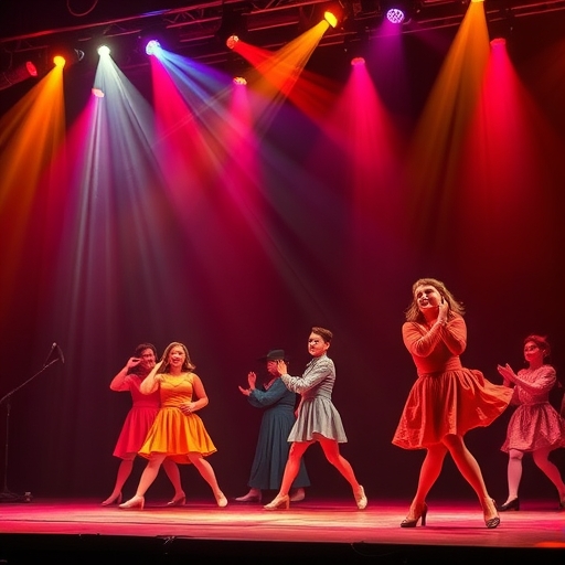 音樂劇舞台上的精彩表演
