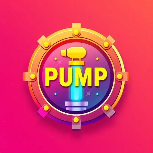 充滿活力的 Pump 代幣圖形