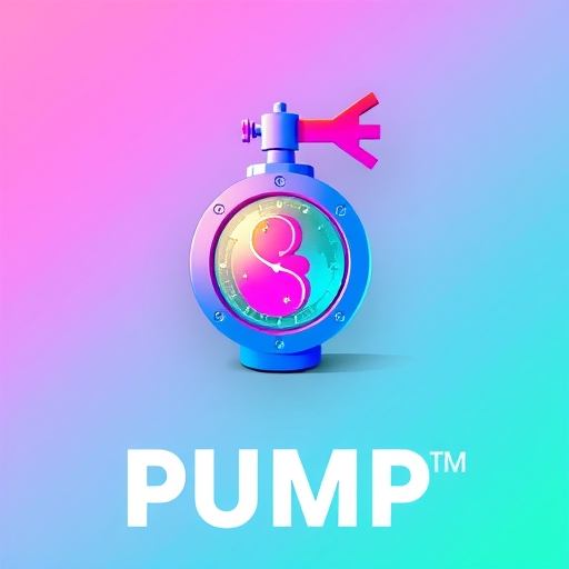 充滿活力的 Pump 代幣圖形
