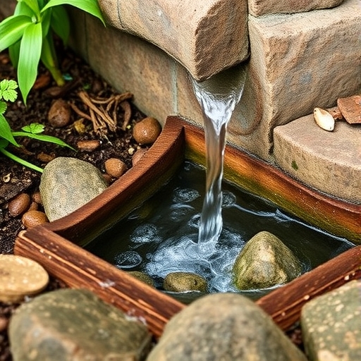 舊有水管破裂示意圖