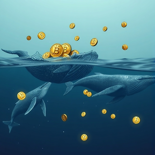 巨鯨大量購買狗狗幣的場景