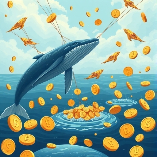 狗狗幣交易量激增的圖表