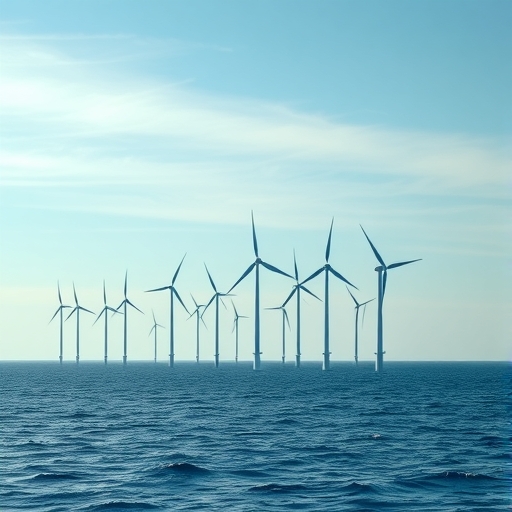 海上風力發電機群