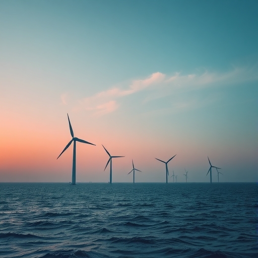 海上風力發電機群