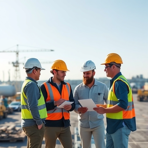 勞工正在討論他們的挑戰