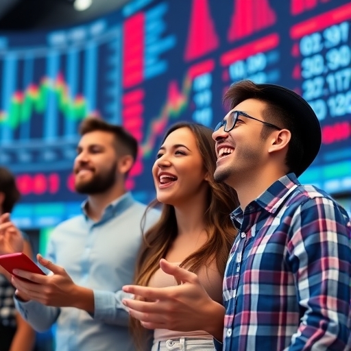 年輕投資人熱情參與股市