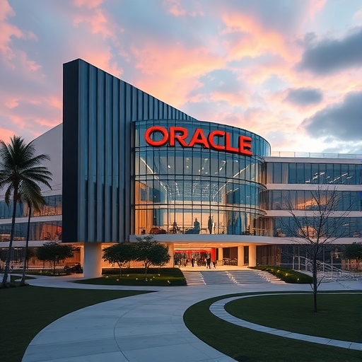 甲骨文總部具有未來感的設計