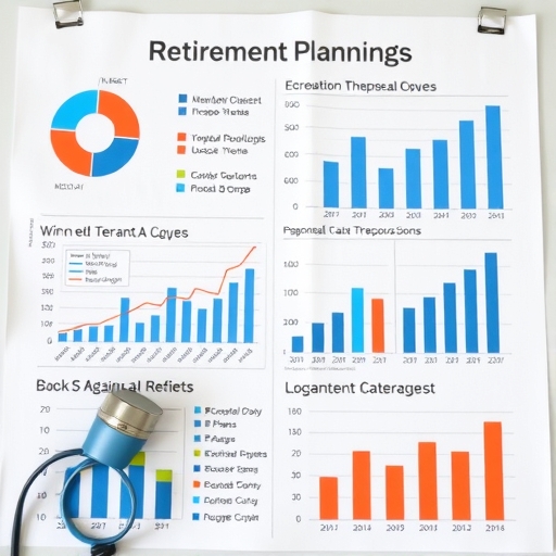 退休規劃圖表