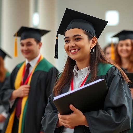 一群年輕畢業生正在尋找工作