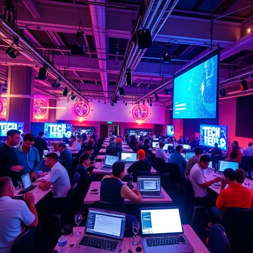 一位男子正在街頭交易股票