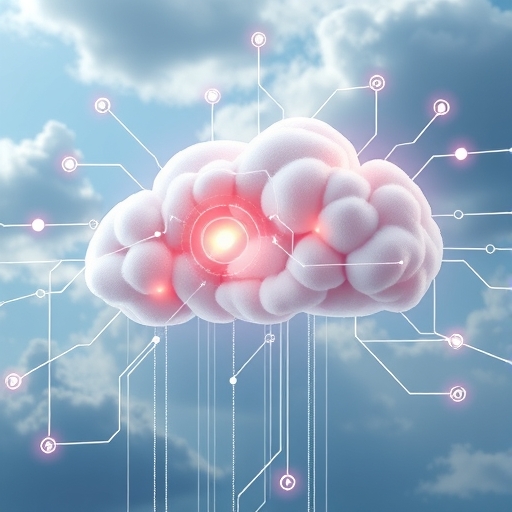 AI 雲端運算概念圖