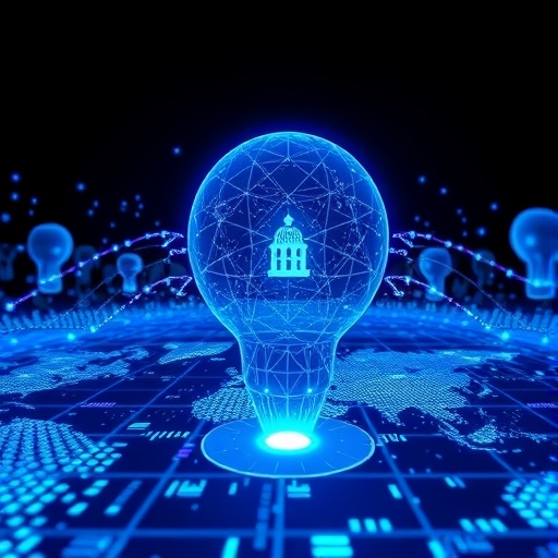 兩大科技公司在印尼市場競爭的情景