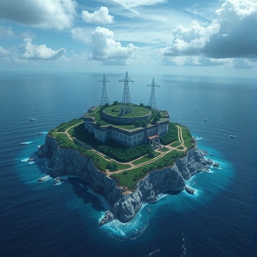 AI島嶼上的核能發電廠