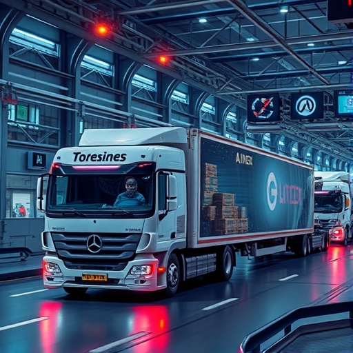 智慧助理在物流系統中運作