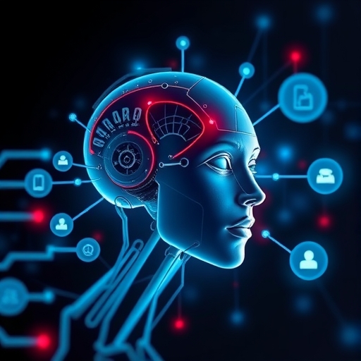 AI 技術與廣告整合的圖像