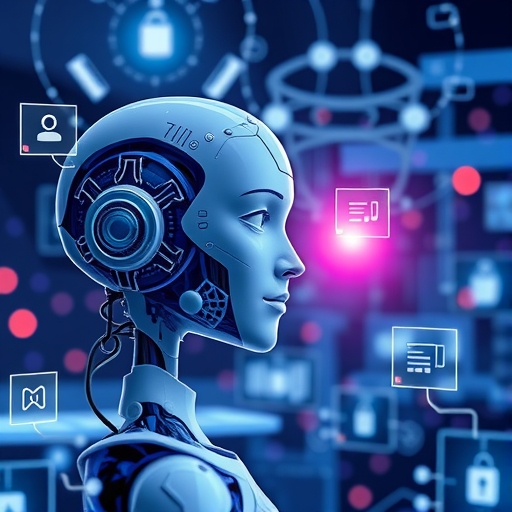 AI 技術與廣告整合的圖像