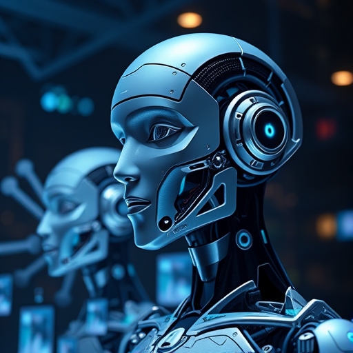 人工智慧技術革命的抽象圖像