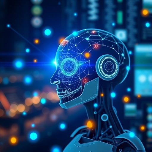 AI技術轉型經濟的視覺化圖像