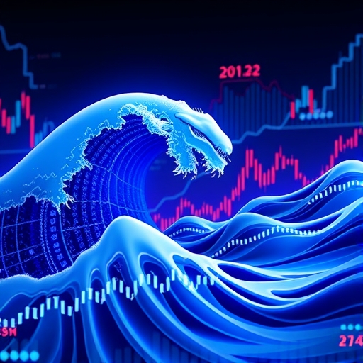 一位男子正在街頭交易股票