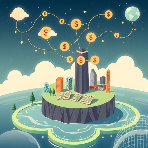 一個去中心化的金融生態系統插圖