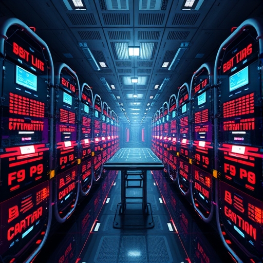 一個未來感的AI資料中心