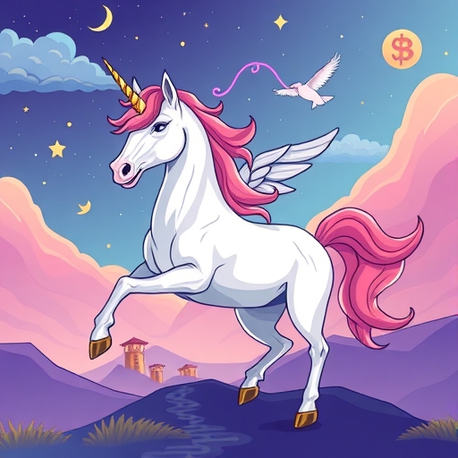 一隻獨角獸代表一家金融科技公司