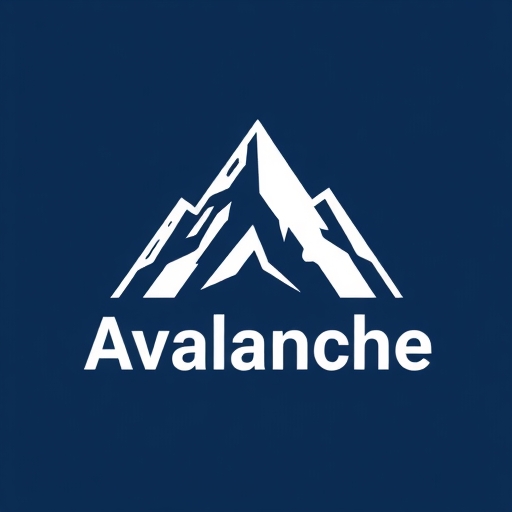 Avalanche區塊鏈標誌