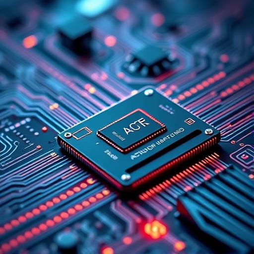 博通的人工智慧晶片正在運作中