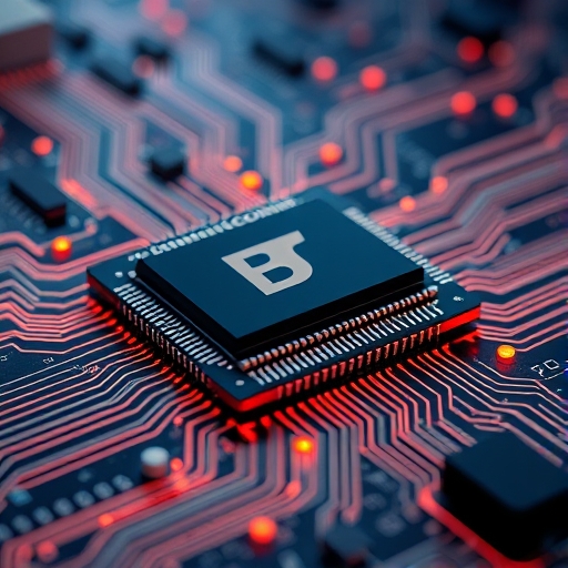 博通的人工智慧晶片正在運作中