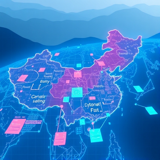 中國科技企業的合作示意圖