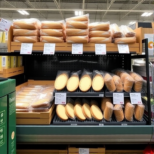 好市多烘焙商品展示