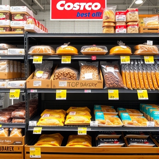 好市多社群媒體上的烘焙商品展示