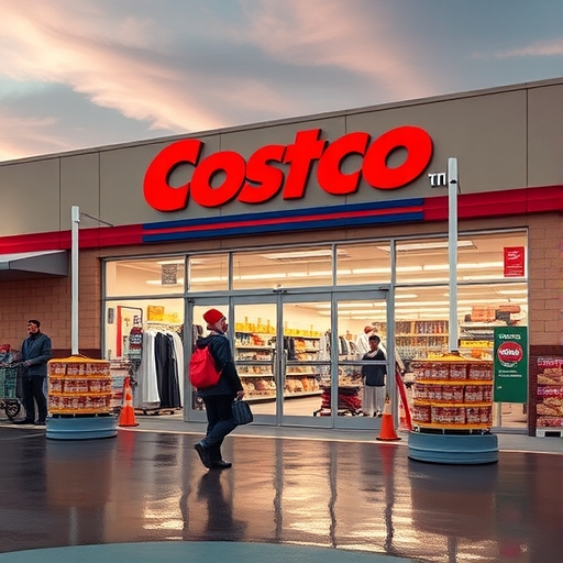 好市多賣場正在提早開門迎接高階會員