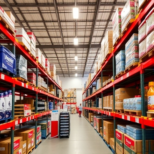 Costco店內部景象