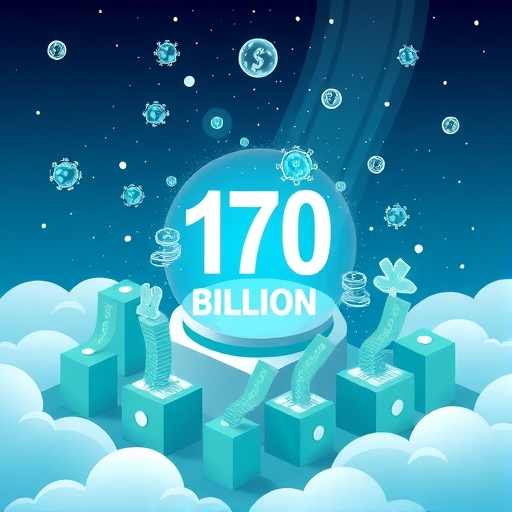 DeFi生態系統圖，總鎖定價值1700億美元