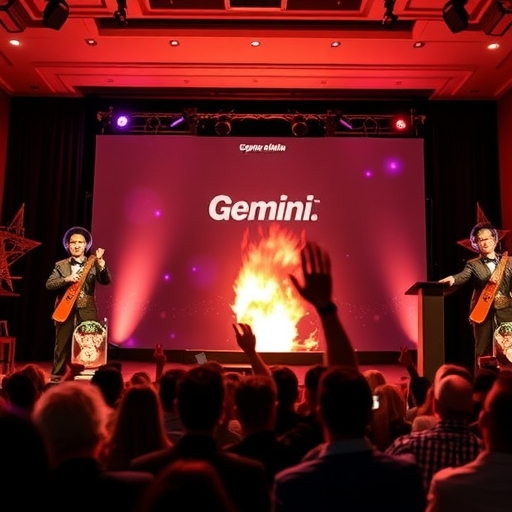 Gemini 股票上市後的慶祝活動