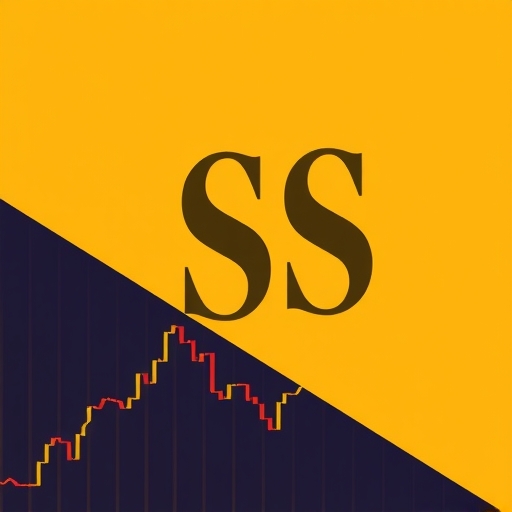 高盛標誌與股市圖表